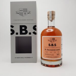 3 cl - El Salvador 12 yo (2008/2020), The 1423 Single Barrel Selection, 55%