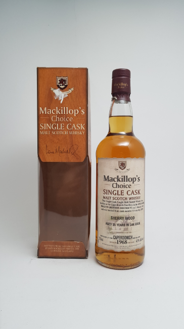 Caperdonich 35 yo (1968/2013), Mackillop's Choice - Single Cask Sherry, 43%