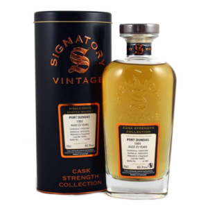 Port Dundas 25 yo (1991/2016), Signatory Vintage - Cask Strength, 60.3%