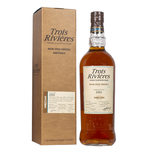 Trois Riviéres Single Cask, Vintage 2003 (bottled 2016), 43%